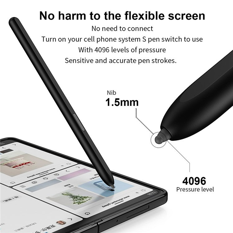 For Samsung Galaxy Z Fold3 5G / Fold4 5G Electromagnetic Pen Sensitive Touch Stylus