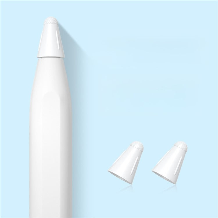 4Pcs For Huawei M-Pencil 3rd Generation / 2nd Generation / 1st Generation / Apple Pencil (2nd Generation) / (1st Generation) Pen Tips Cover - White
