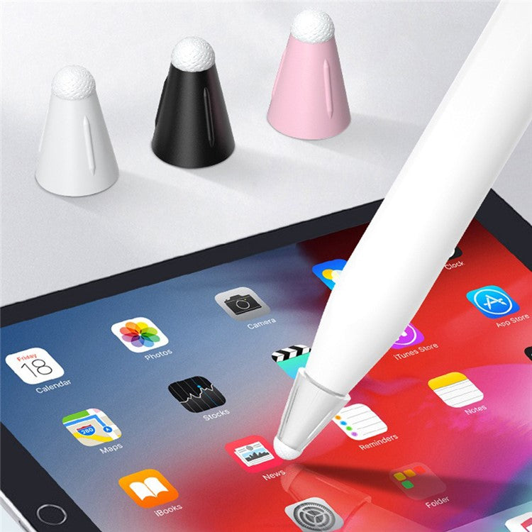 4Pcs For Huawei M-Pencil 3rd Generation / 2nd Generation / 1st Generation / Apple Pencil (2nd Generation) / (1st Generation) Pen Tips Cover - Grey