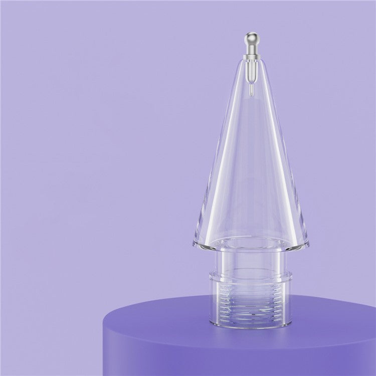 For Apple Pencil (2nd Generation) / Pencil (1st Generation) / Pencil (USB-C) Replacement Tips Tablet Pen Tips - Round Bead Point / Transparent