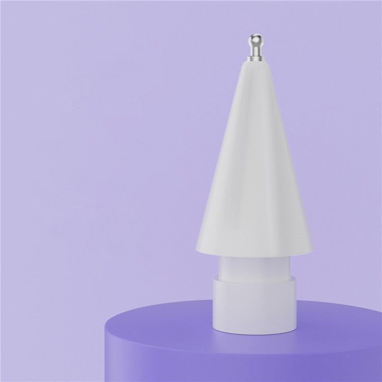 For Apple Pencil (2nd Generation) / Pencil (1st Generation) / Pencil (USB-C) Replacement Tips Tablet Pen Tips - Round Bead Point / White