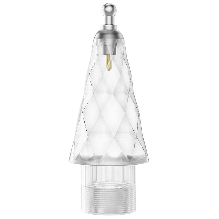 For Apple Pencil (2nd Generation) / Pencil (1st Generation) / Pencil (USB-C) Tips Rhombus Noiseless Pen Tips - Round Bead Point / Transparent