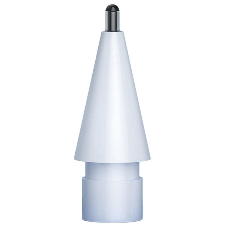 For Apple Pencil (2nd Generation) / Pencil (1st Generation) / Pencil (USB-C) / Pencil Pro Tips 2B Damping Silent - Fine Point / White