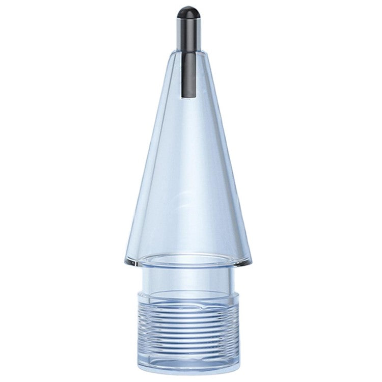For Apple Pencil (2nd Generation) / Pencil (1st Generation) / Pencil (USB-C) / Pencil Pro Tips 2B Damping Silent - Fine Point / Transparent