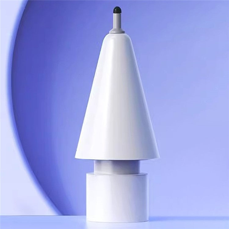 For Apple Pencil (2nd Generation) / Pencil (1st Generation) / Pencil (USB-C) / Pencil Pro Damping Tips Fine Point - 4B / White
