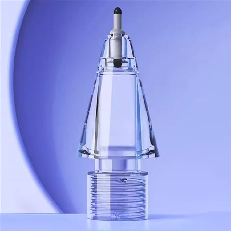 For Apple Pencil (2nd Generation) / Pencil (1st Generation) / Pencil (USB-C) / Pencil Pro Damping Tips Fine Point - 4B / Transparent