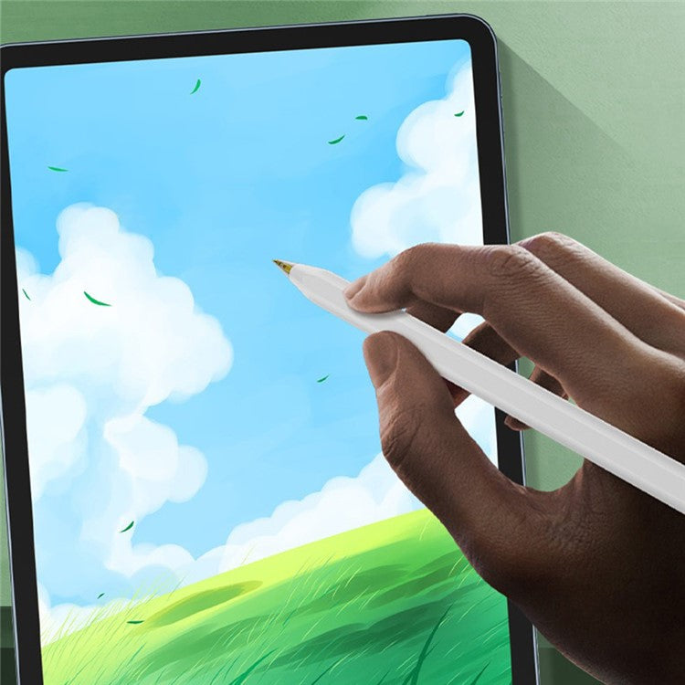 Clear Replacement Tip for Apple Pencil (2nd Generation) / (1st Generation) HB Transparent Stylus Nib - Fine Nib+White