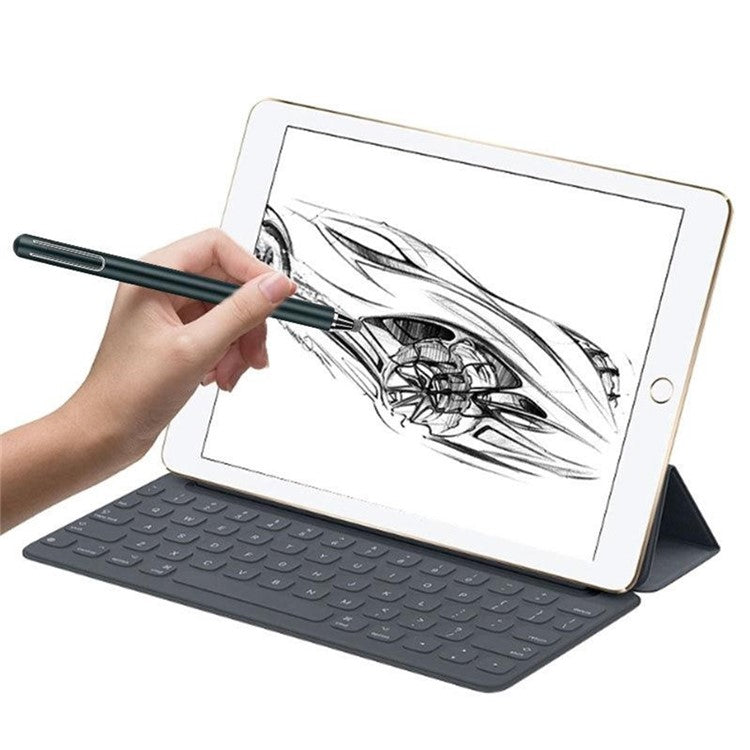 DR01A High Accuracy Touch Screen Stylus Pen with 6mm Pen Tip - Dark Grey