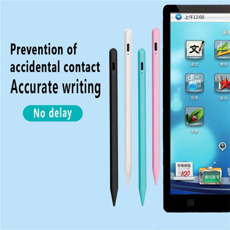 T10 Active Capacitive Pen for iPad Touch Screen Pen Anti-Mistouch Tilt Sensitivity Stylus Pen