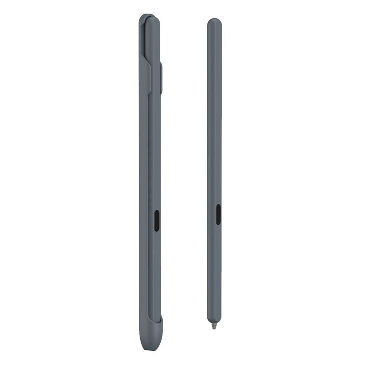 For Samsung Galaxy Z Fold6 5G / Z Fold5 5G / Z Fold4 5G / Z Fold3 5G Electromagnetic Pen Stylus with Pen Slot - Grey