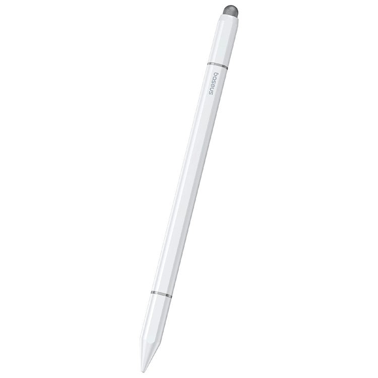 BASEUS Smooth Writing III 3-in-1 Passive Stylus Touch Screen Pen Magnetic Version - White