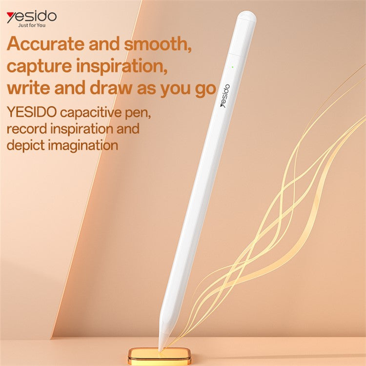 YESIDO ST16 For iPad Capacitive Pen Touch Screen Tablet Painting Writing Palm Rejection Stylus Pen