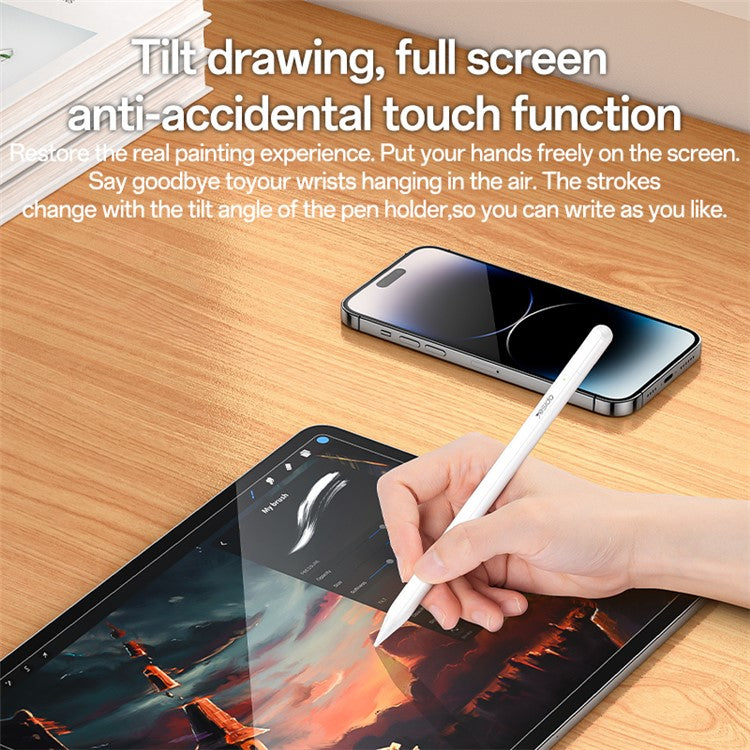 YESIDO ST16 For iPad Capacitive Pen Touch Screen Tablet Painting Writing Palm Rejection Stylus Pen