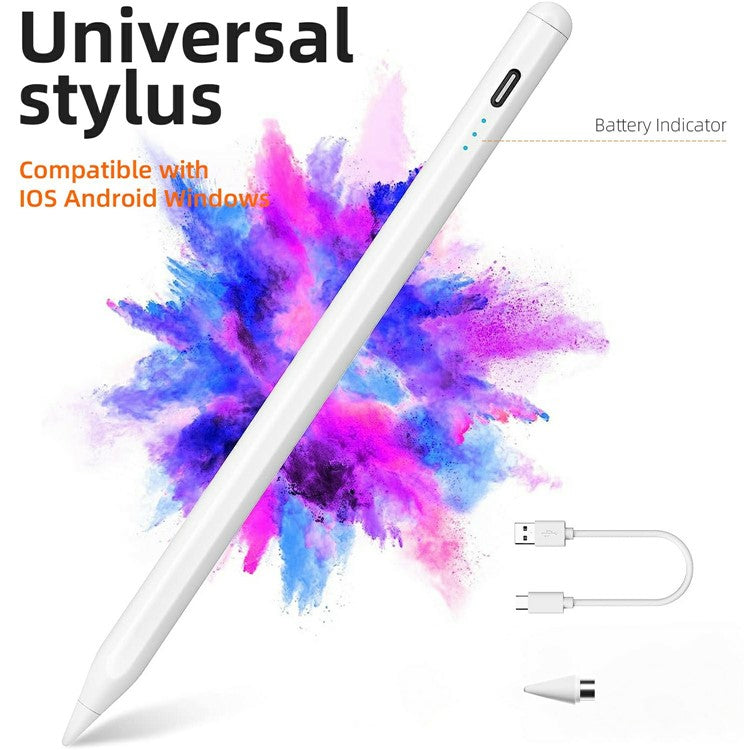 KD503A Universal Stylus Pen with Battery Indicator Capacitive Touch Screen Pencil for Smartphones and Tablets