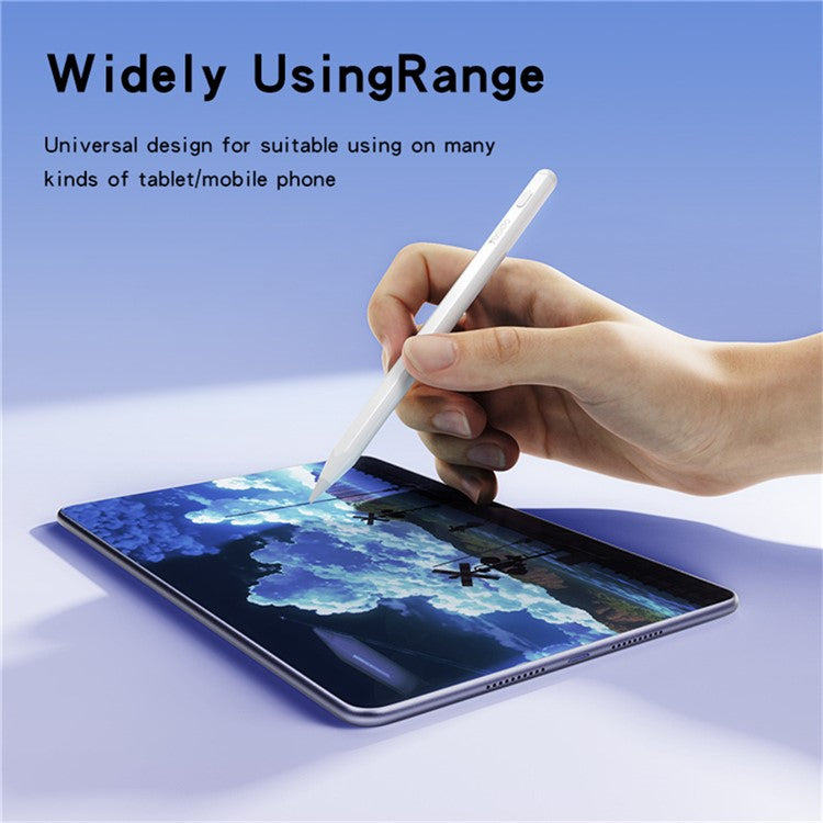 YESIDO ST15 Aluminum Alloy Stylus Pen Magnetic Adsorption Capacitive Touch Screen Pencil