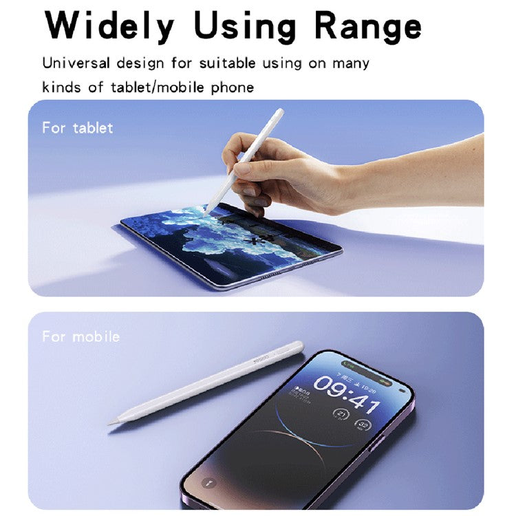 YESIDO ST15 Aluminum Alloy Stylus Pen Magnetic Adsorption Capacitive Touch Screen Pencil