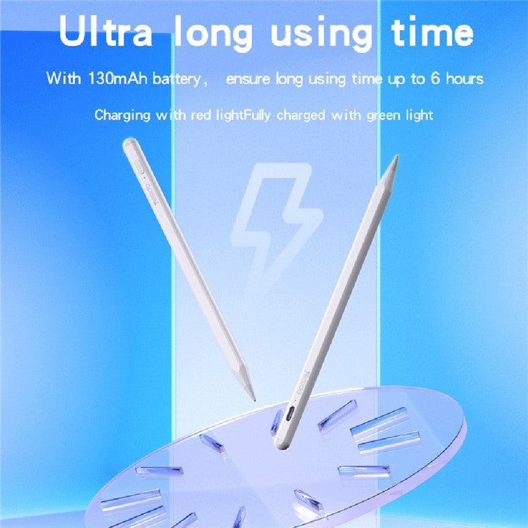YESIDO ST15 Aluminum Alloy Stylus Pen Magnetic Adsorption Capacitive Touch Screen Pencil