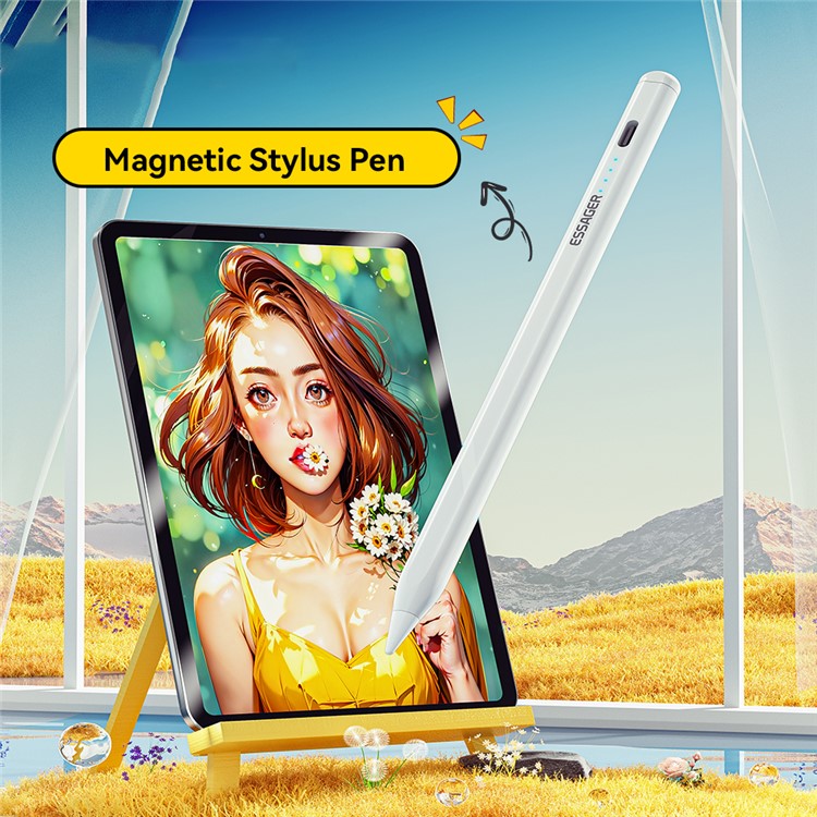 ESSAGER Anti-Mistouch Magnetic Capacitive Stylus Pen High Sensitive Touch Screen Pencil