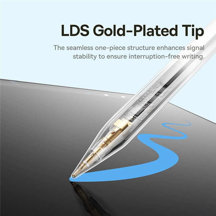 BASEUS Smooth Writing 3 Magnetic Wireless Charging Stylus Pen (Active Wireless Version), White