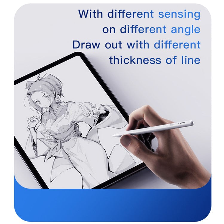 YESIDO ST10 110mAh Active Stylus Pen Aluminum Alloy Stylus Universal Compatible Dual System