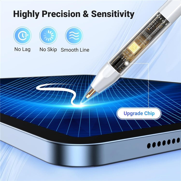 UGREEN Stylus Pen Aluminum Alloy Precise Touch Control Pen with 1.5mm POM Tip For iPad 6 / 7 / 8 / 9 / 10