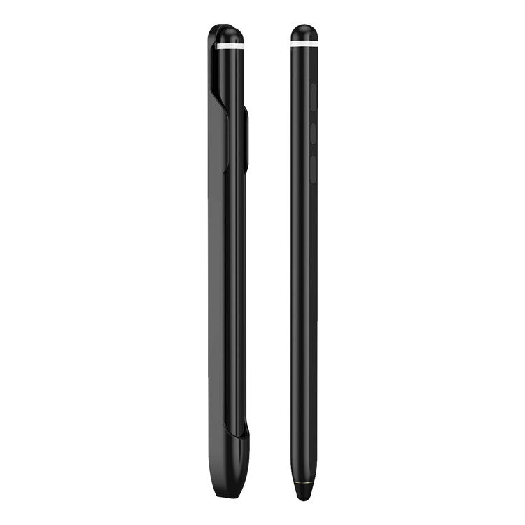 Tablet Phone Stylus Precise Writing Rechargeable Capacitive Pen - Black