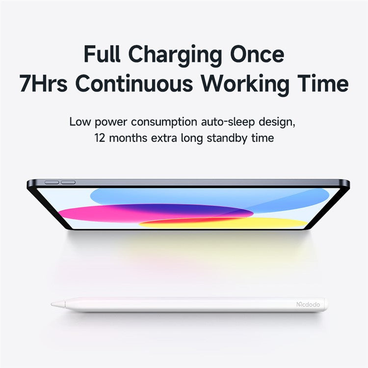 MCDODO PN-8921 MDD Sketch Series Active Capacitive Stylus Pen Palm Rejection Tilt Sensitivity Writing Drawing Stylus Pen with Magnetic Charging