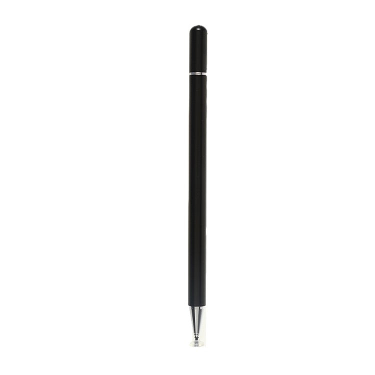 Gradient Passive Stylus for Phones / Tablets Touch Screens 2-in-1 High Precision Magnetic Disc Universal Stylus Pen - Black