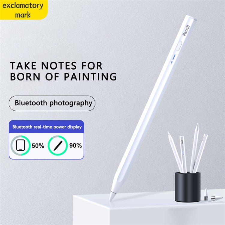 BP18-BL Type-C Universal Hexagonal Bluetooth Stylus Pen for Touching Writing Drawing