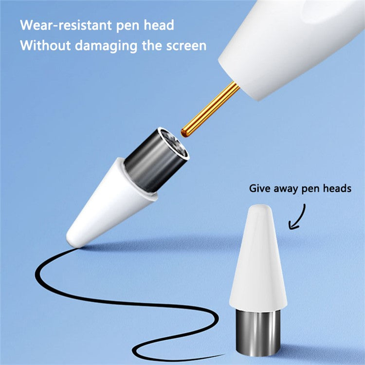 BP18-BL Type-C Universal Hexagonal Bluetooth Stylus Pen for Touching Writing Drawing