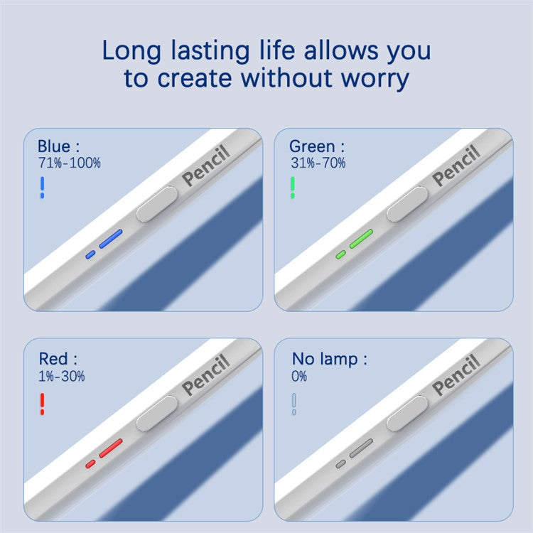 BP16-BL Universal Type-C Magnetic Bluetooth Stylus Pen Aluminum Alloy Capacitive Touch Screen Pen