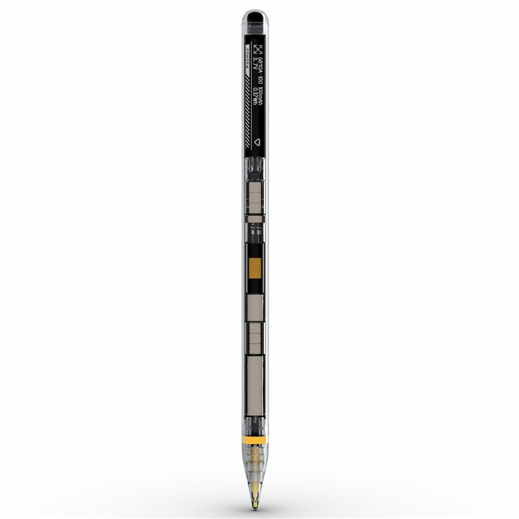 10 Pro Transparent Stylus Pen for iPad Touch Screens Wireless Charging Capacitive Pencil Touch Pen - Black