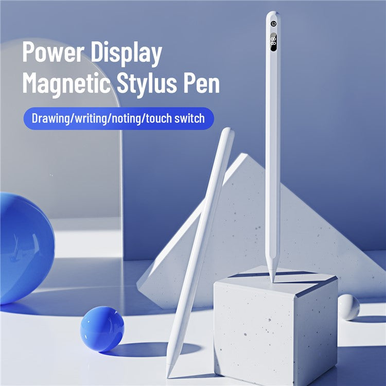 DUX DUCIS Magnetic Active Stylus Pen for iPad Drawing Writing Capacitive Pencil - White
