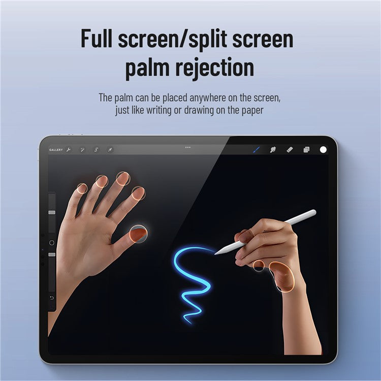 DUX DUCIS Magnetic Active Stylus Pen for iPad Drawing Writing Capacitive Pencil - White