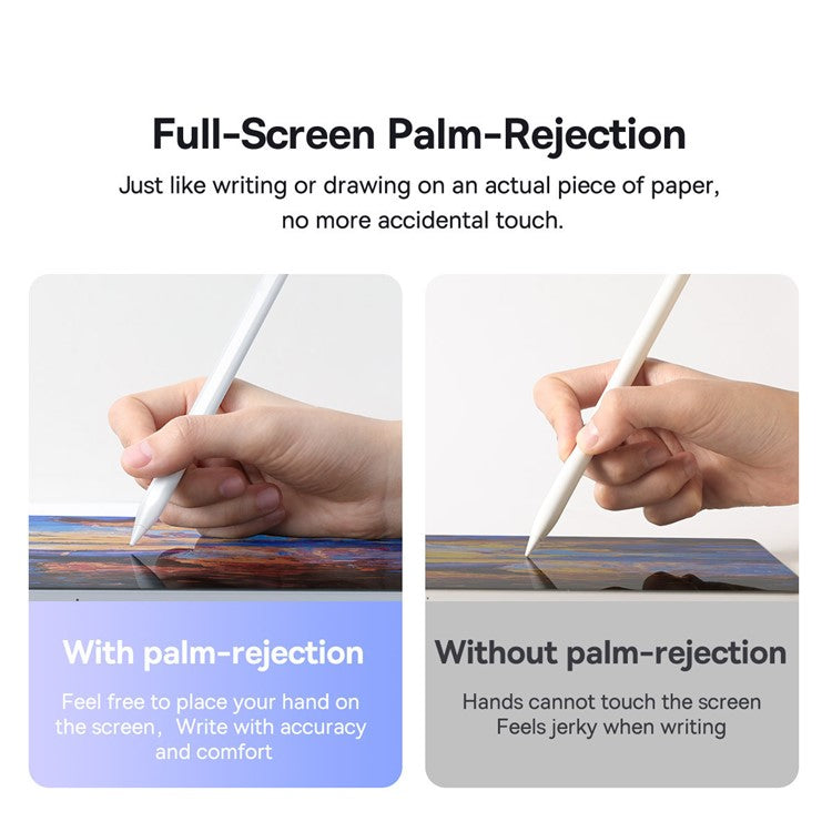 BASEUS Smooth Writing 2 Series Wireless Charging Stylus Palm Rejection Tilt Control Capacitive Pencil (Active Version)