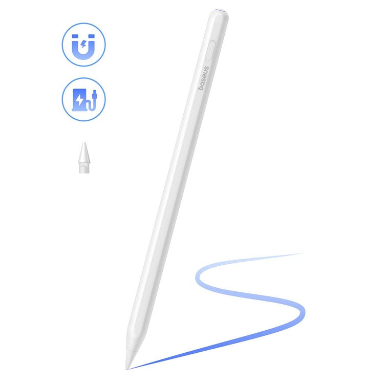 BASEUS Smooth Writing 2 Series Dual Charging Stylus Bluetooth Capacitive Pencil (Active Version Wireless / Cabled Charging)