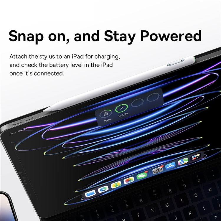 BASEUS Smooth Writing 2 Series Wireless Charging Stylus Remote Page-Flipping Bluetooth Pencil (Active Wireless Version)