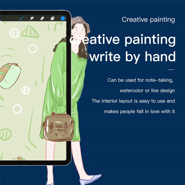 3Pro-KC Active Capacitive Pen for iPad Ultra-Thin Portable Cordless Stylus Support Magnetic Adsorption