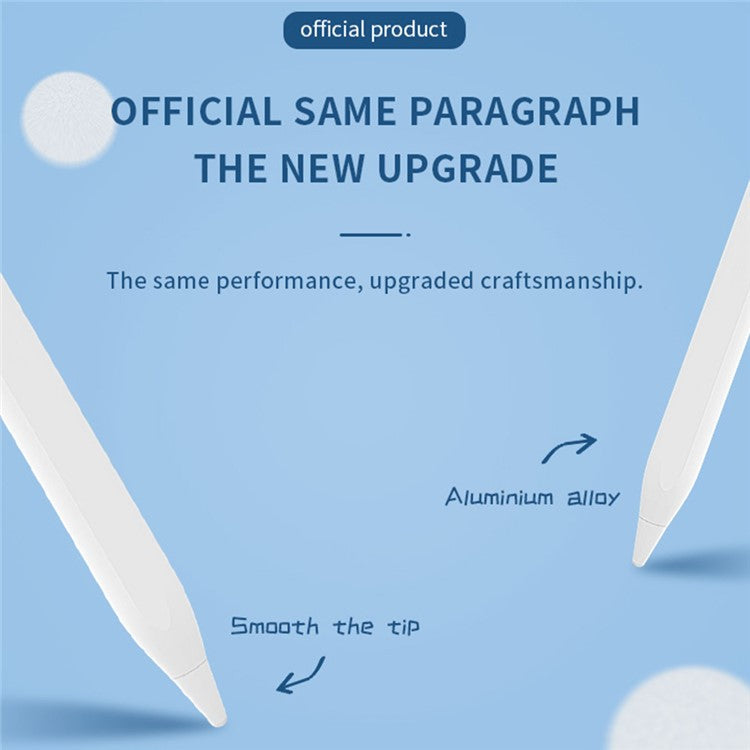 3Pro Active Capacitive Pen for iPad Smooth Writing Drawing Lightweight Slim Stylus - White