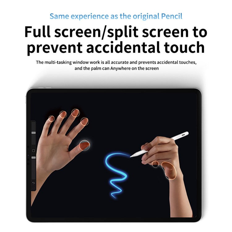 6WP-A KC Super-Fast Charging Pen for iPad Sensitive Lightweight Capacitive Stylus Tablet Writing Drawing Pencil