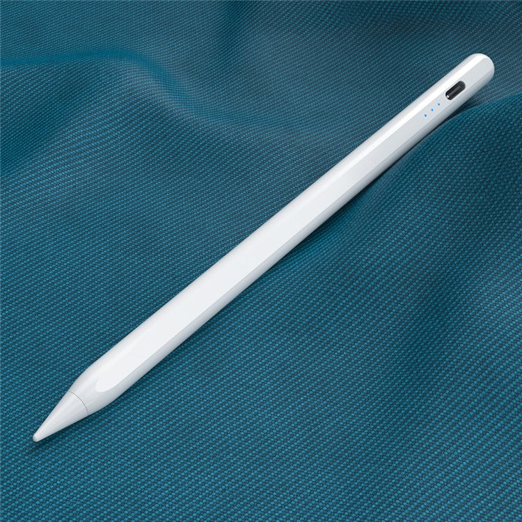 6WP Active Capacitive Pen Anti False Touch Bluetooth Stylus POM Nib Pencil with Indicator Light
