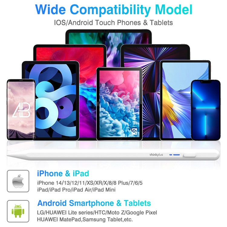 LENOVO Thinkplus BP16 Universal Stylus Pencil Magnetic Design Tablet Touch Pen