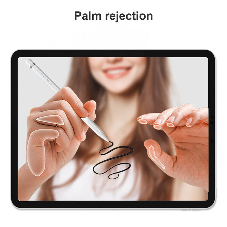 BENWIS ID-STY-5 Pencil Pro 2 Stylus Pens for Touch Screens Capacitive Screen Writing Pencil with Power Display