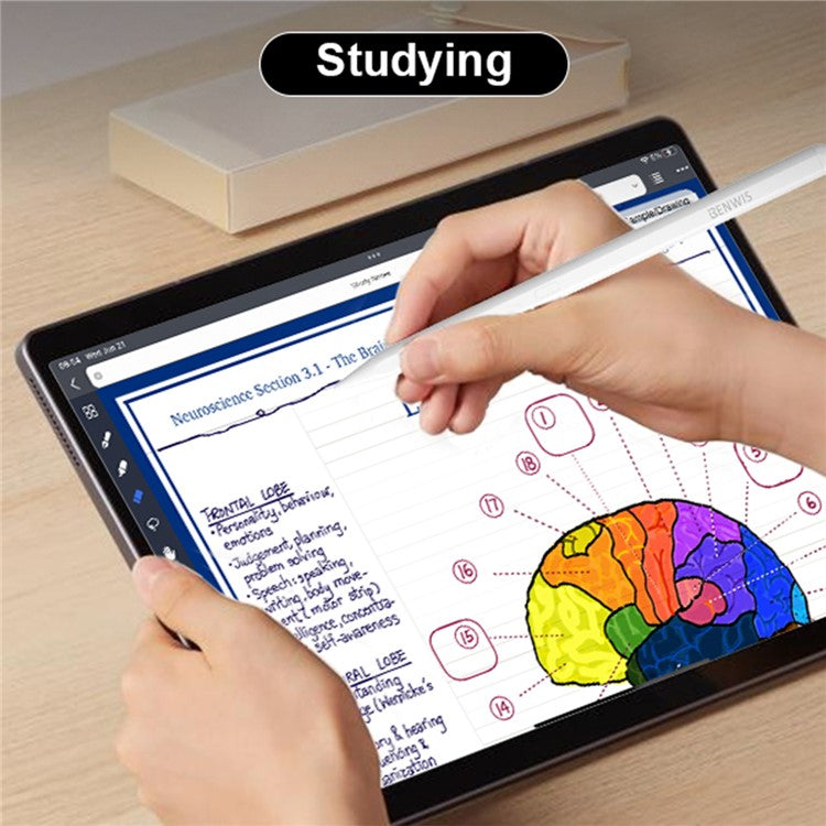 BENWIS ID-STY-1 Pencil Max Stylus Pen High Sensitivity Capacitive Disc Tip Touch Screen Pen