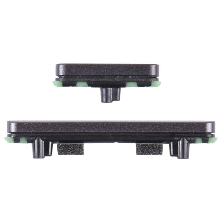 For Google Pixel 7 Pro 5G GP4BC, GE2AE OEM Side Buttons Set (Mute+Power+Volume Buttons) (Without Logo) - Black