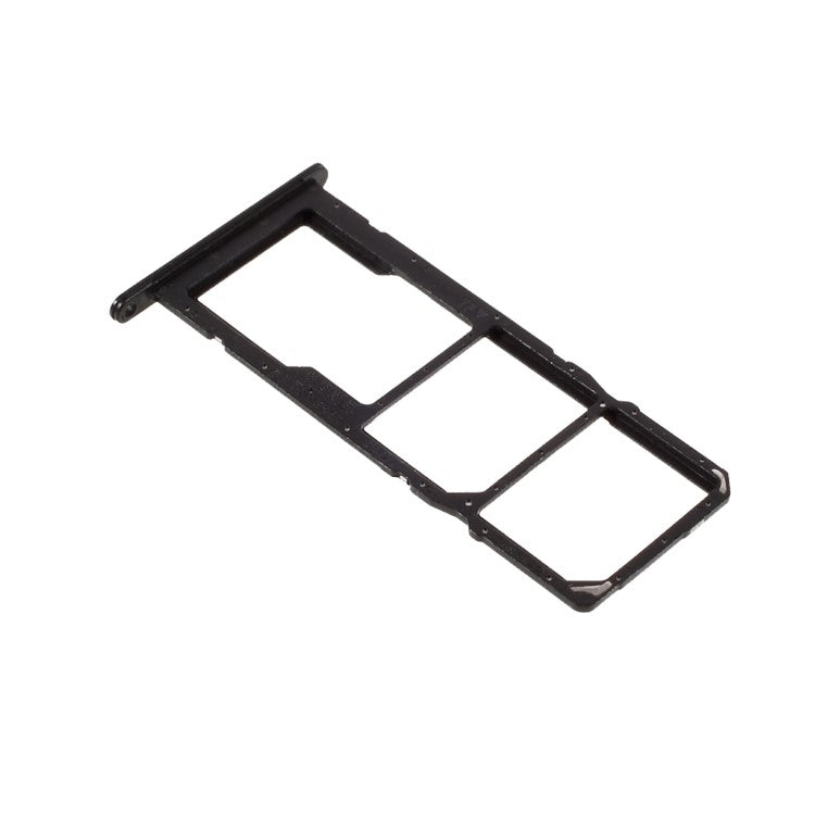 For Huawei P smart 2021 / Honor 10X Lite OEM Dual SIM Card + TF Card Tray Holder Replacement (without Logo) - Black