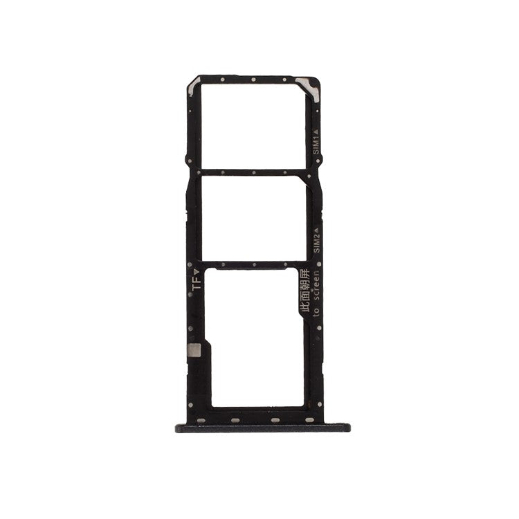 OEM SIM Card Tray Holder Replacement Part for Huawei Y7 (2019) / Y7 Pro (2019) / Y7 Prime (2019) - Black