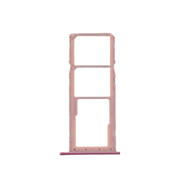 OEM SIM Card Tray Holder Replacement Part for Huawei Y7 (2019) / Y7 Pro (2019) / Y7 Prime (2019) - Rose