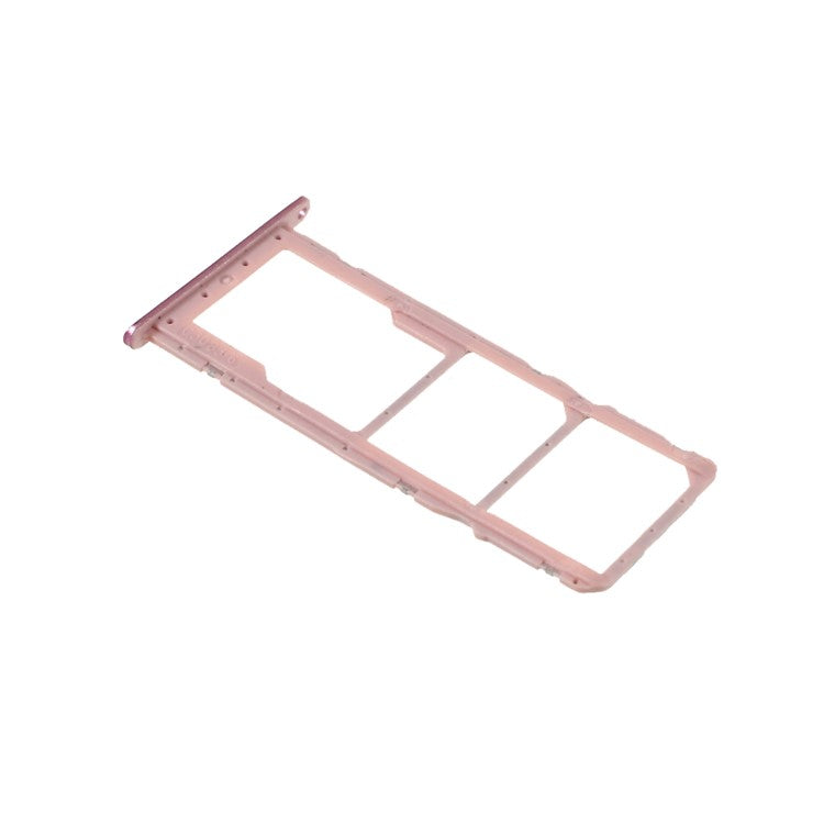 OEM SIM Card Tray Holder Replacement Part for Huawei Y7 (2019) / Y7 Pro (2019) / Y7 Prime (2019) - Rose
