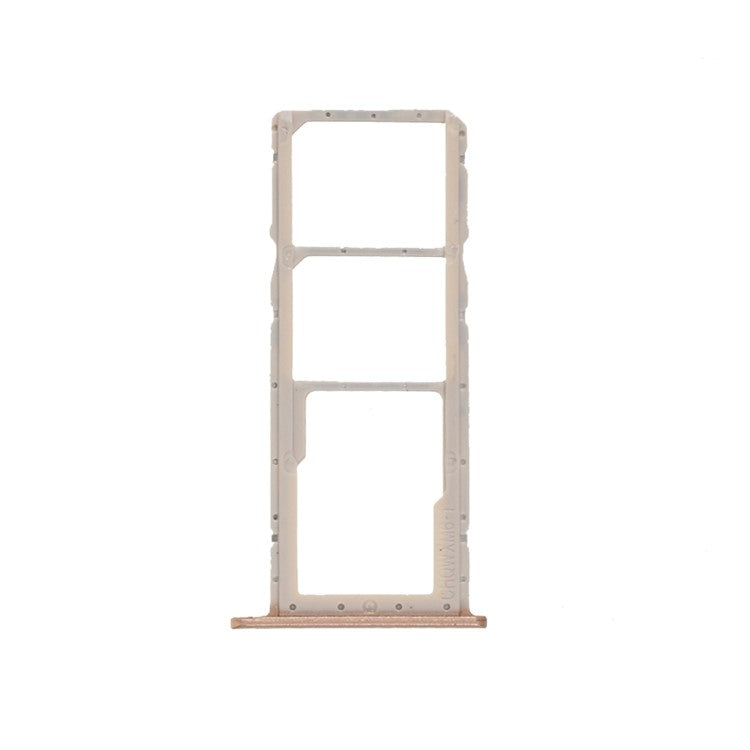 OEM SIM Card Tray Holder Replacement Part for Huawei Y7 (2019) / Y7 Pro (2019) / Y7 Prime (2019) - Gold